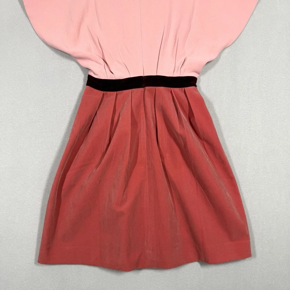 Pomander Place Tuckernuck Dress Womens Small Pink Velvet Isabelle Feminine‎ Date